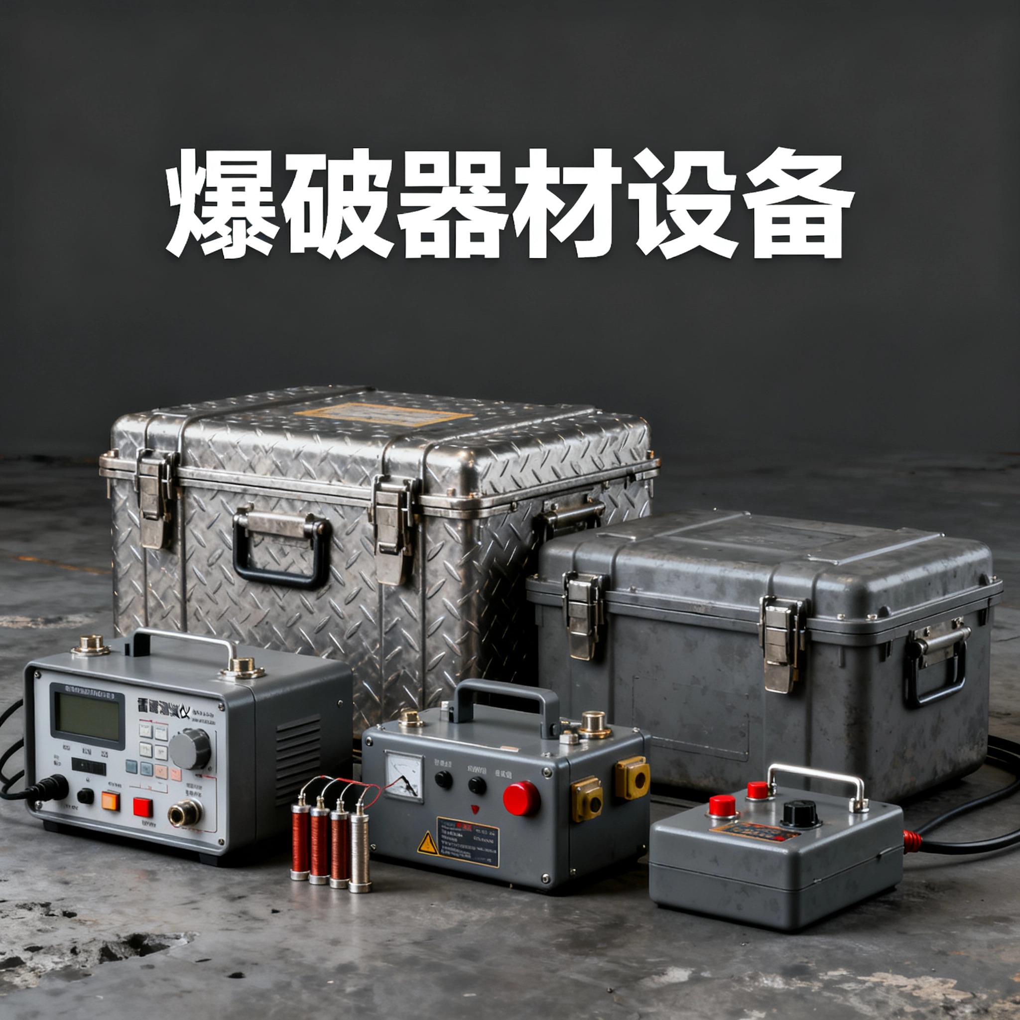 南林乡爆破工程师的“兵器库”：常用器材一册通